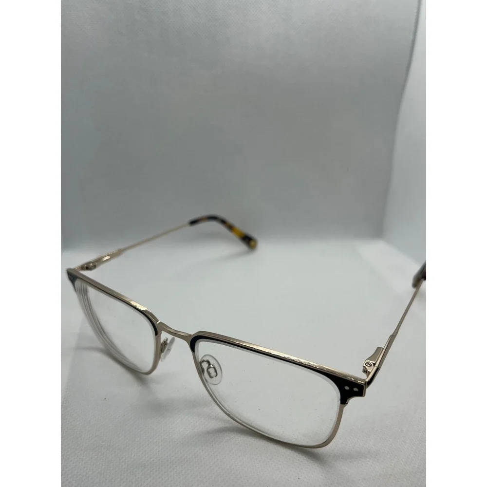 Randy Jackson‎ Eyeglasses Designer Frames Tortoise Gold Metal Women's